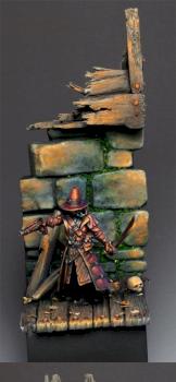 Female Witch Hunter during Nurgle Sacking of Marienburg by ColonialRaptor