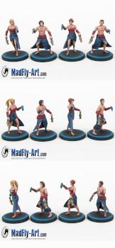 Unarmored Survivors by MadFlyArtStudio
