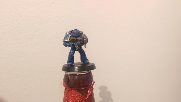 Ultramarine Tactical Marine by Therick1989