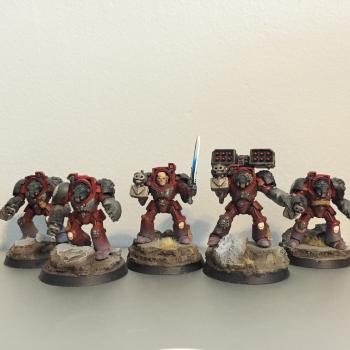 Space Marine Terminators by Just Joel