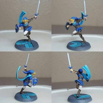 Link in Blue Tunic - Hyrule Warriors by HyperboLemuR