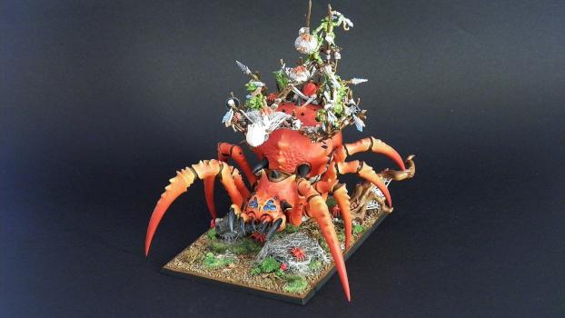 Arachnarok Spider by Bloodletting Brush