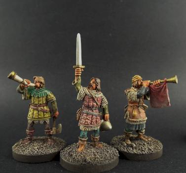 28mm Kingmaker Hussite's ~ Command. Further Play/Testing Scale 75 Muted Colours, by avalonindustries2040