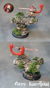 Malifaux - Lady Justice by Grey Kardinal