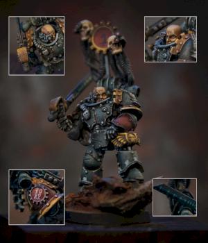 Iron Hands Clan Brannsar Sergeant close-ups by terapevt