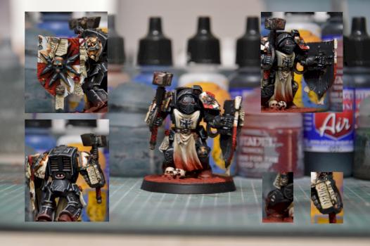 Black Templar Terminator. by Matricry