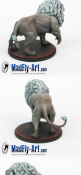 White Lion by MadFlyArtStudio