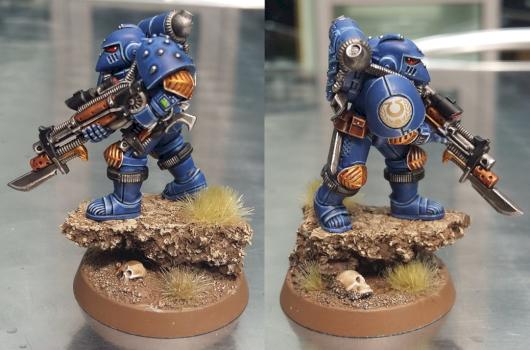 Imperial Space Marine (2016) by padam