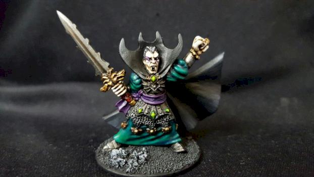 Warhammer Vampire Lord. by totallyboner