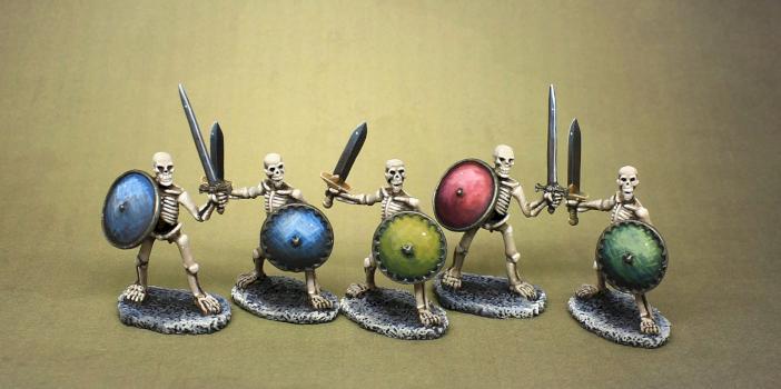 Skeletons swords by Minicrômm