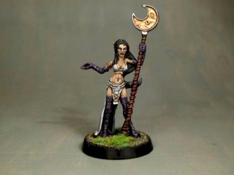 Dark Elf Sorceress by viniR