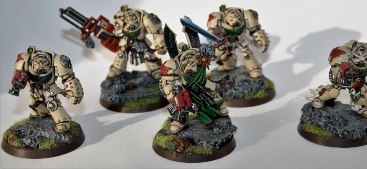 Deathwing Terminator Squad by Erilium