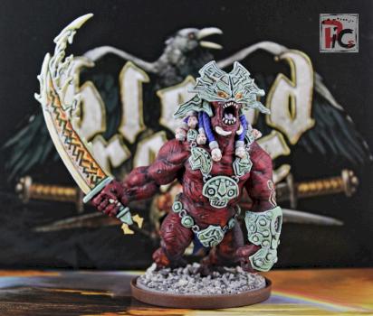 Blood Rage: Fire Giant by Tatxu
