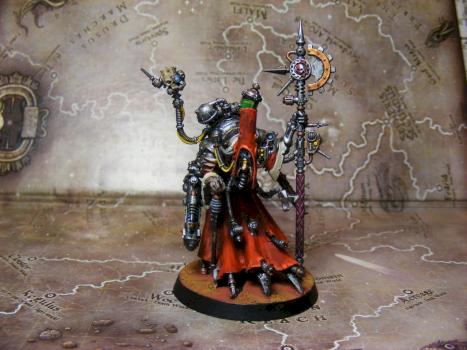 Adeptus Mechanicus Tech priest dominus by TheHoodedMan