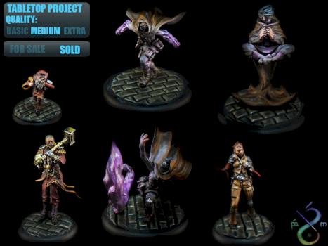 Tabletop Commission Troubleshoters Malifaulx Tabletop Comision by BerenMiniaturasStudio