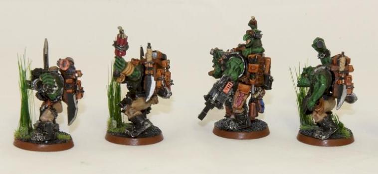Ork Kommandos by BigGeorge