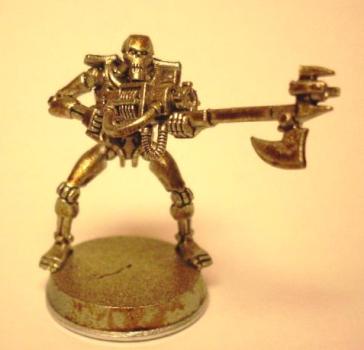 Necron Warrior second coat by Desertphoenix