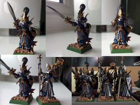 High elf Lothern Sea Guard Champion by Abuse14