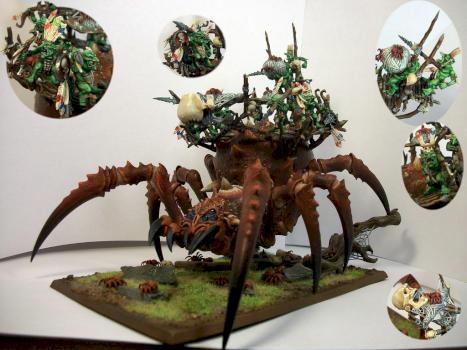 Orcs & Goblins Arachnarok Spider by Grigory