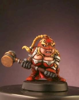 Dwarf woman by Karolis