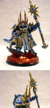 Akil, Thousand Sons Terminator Sorcerer by Skits