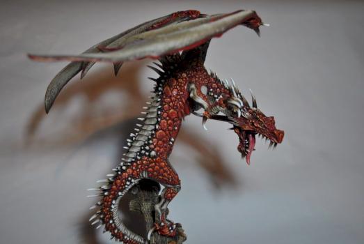 Carmine Dragon by Larry The Daemon Prince