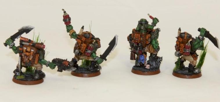 Ork Kommandos by BigGeorge