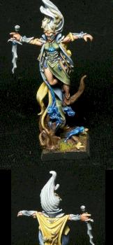 Wood Elf Sorceress by DrumAndBass