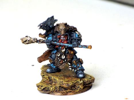 Njal Storm Caller, Rune Priest of the Space Wolves by Captain_Chronos
