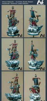 Space Wolves Custom Rune Priest Conversion B by Lord Greeble