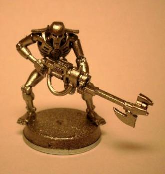 Necron Warrior by Desertphoenix