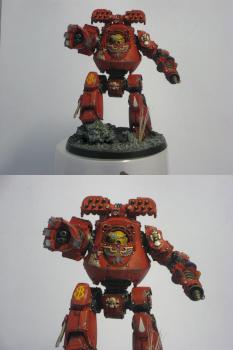 Blood Angels Contemptor Dreadnought by Martin Lymer
