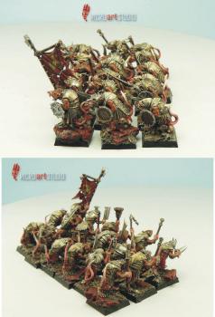 Skaven-Clanrats by annarossa