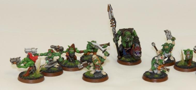 Gretchin mob by BigGeorge