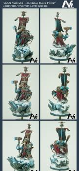Space Wolves Custom Rune Priest Conversion A by Lord Greeble