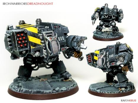 Iron Warrior Dreadnought by ravenkrus