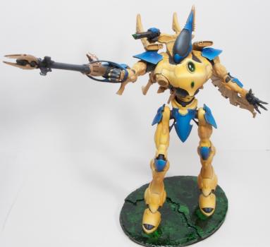 Eldar Wraithknight of Iyanden by Apaintingchaos