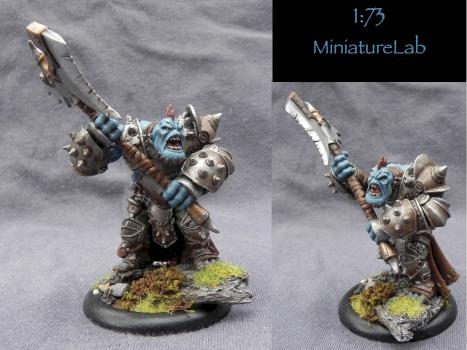 Troll Axer - Trollbloods by 1a73MiniatureLab