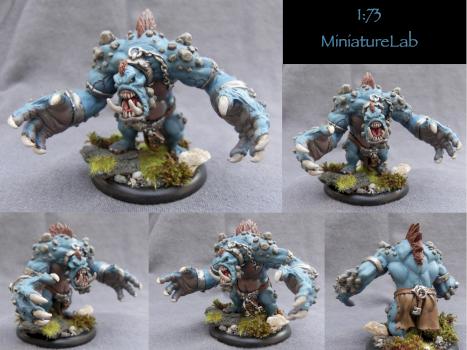 Troll Mauler - Trollbloods by 1a73MiniatureLab