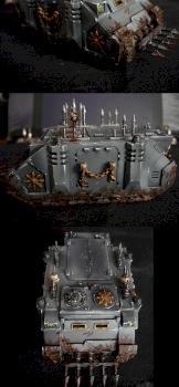 CHAOS SPACE MARINE RHINO by Arnold The oak