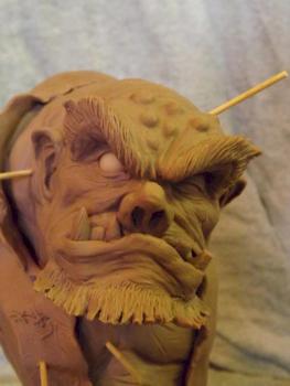 ogre bust by logan25