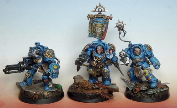 ultramarine terminator squad first part by RAFF