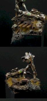 A Necron with a story by jarhead
