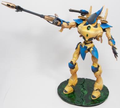 Eldar Wraithknight of Iyanden by Apaintingchaos