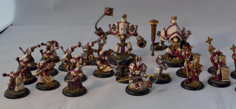Protectorate of Menoth 25 point army by Macheye