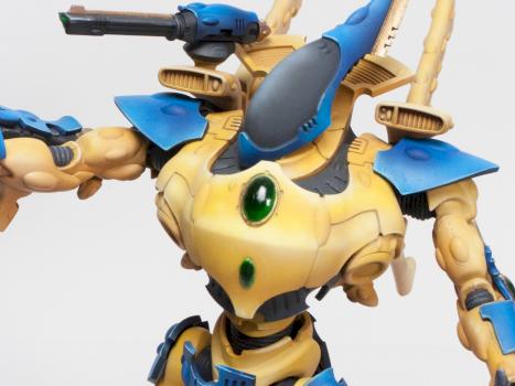 Eldar Wraithknight of Iyanden by Apaintingchaos
