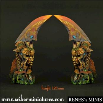 Elven Ruins Gate by rene