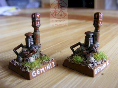 Balises Gemini I et Gemini II by Morikun