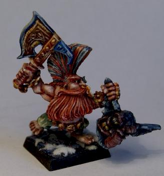 Dwarf Demon slayer Gotrek, limited edition! by mamikon