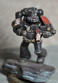 Black Templar Initiate by Eye0fHoruS